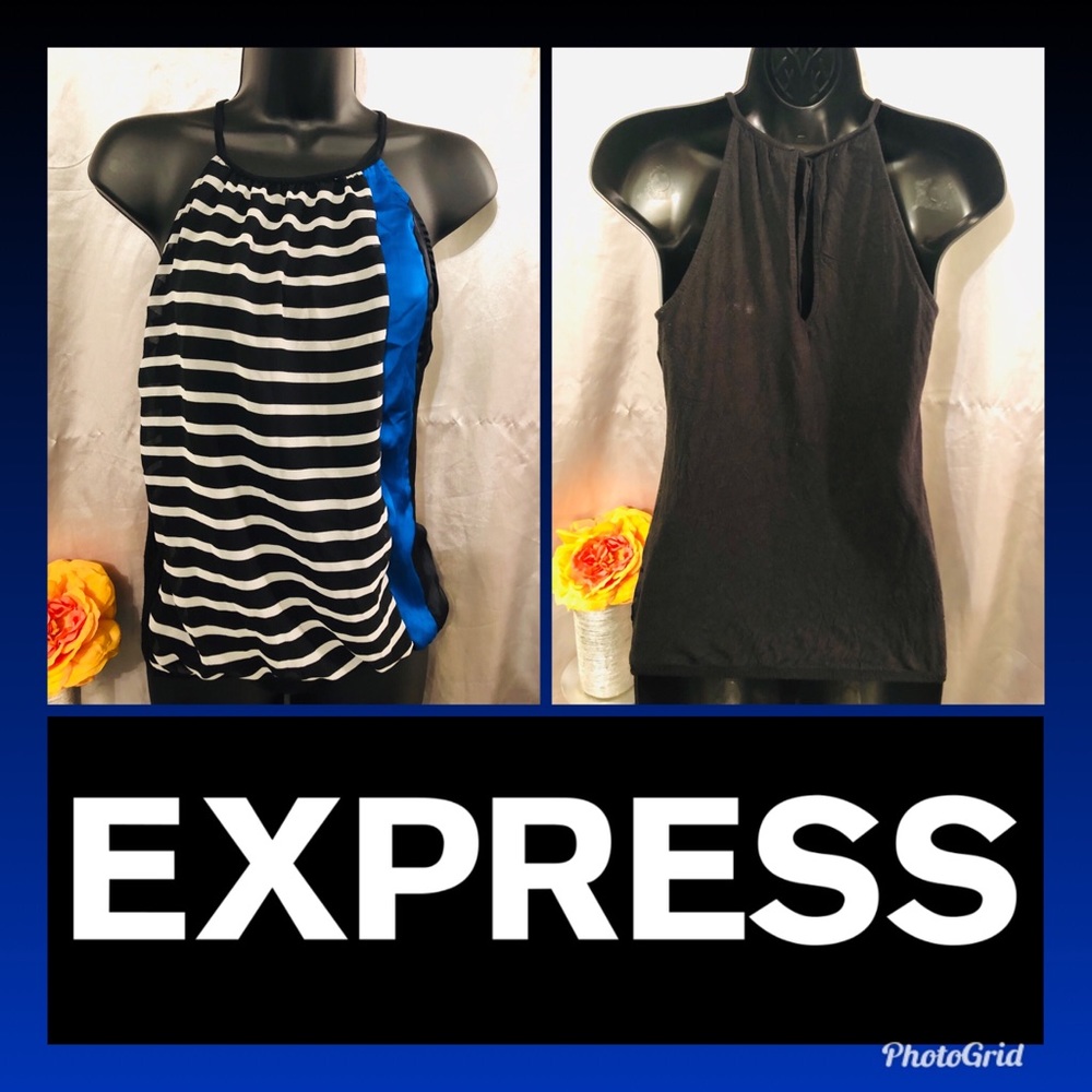 ⭐️5/$20 Like New Halter Blouse